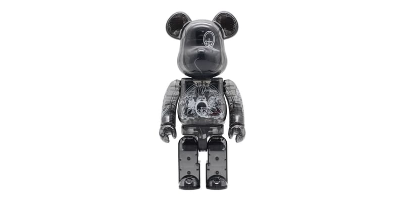 Be@Rbrick BeaRbrick 400% Bape Play Psych Camo Gray Medicom Toy A Bathing Ape
