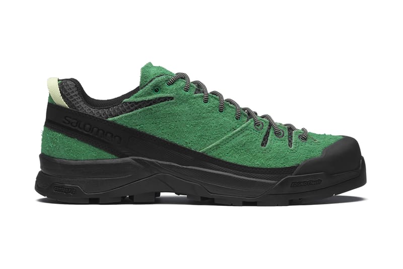 Salomon X-ALP SUEDE “Black/Parakeet” une estilo de trilha para o verão a uma pegada urbana
