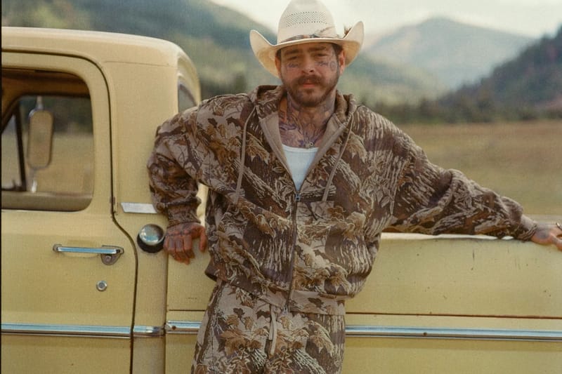 Post Malone lidera campanha masculina da SKIMS com camuflado Realtree®