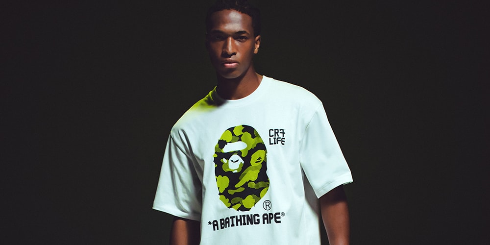 A BATHING APE x CR7 Life Multi M Go behind the scenes with the BAPE®