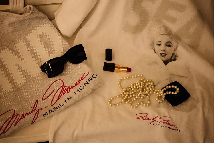 WIND AND SEA homenageia Marilyn Monroe em nova cápsula de camisetas