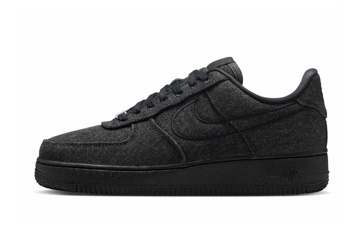 Nike renova o Air Force 1 Low com o estilo “Black Denim”