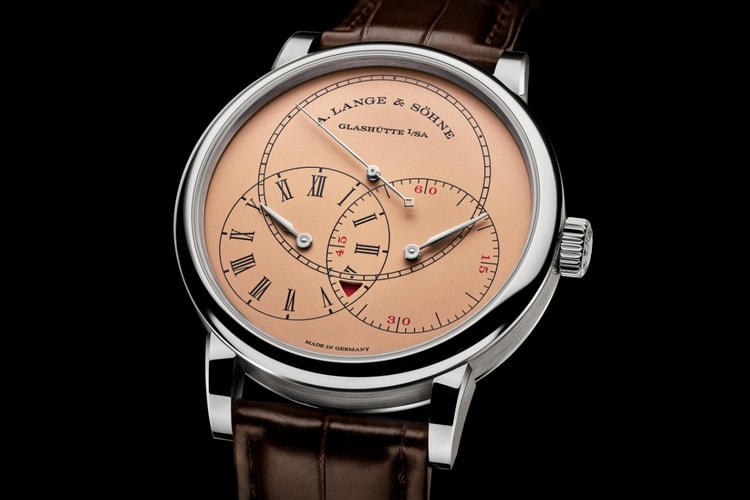 Richard Lange Jumping Seconds da A. Lange & Söhne volta com mostrador de ouro rosa