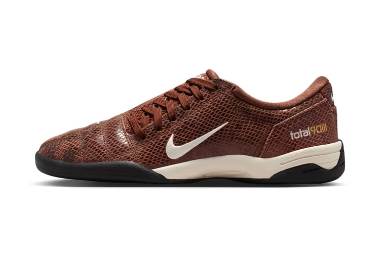 “Brown Snakeskin” dá o bote no Nike Total 90 III