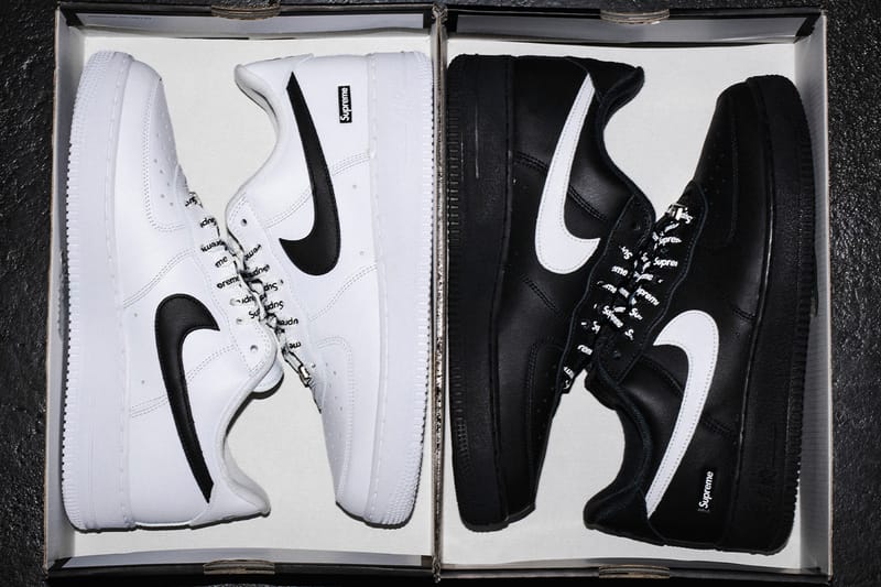 Supreme x Nike Air Force 1 Low: nova colaboração Fall 2025