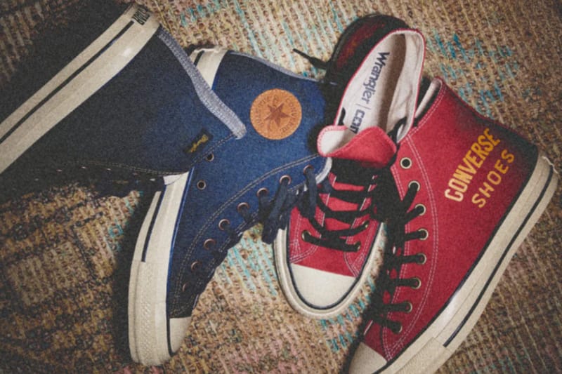 Wrangler e Converse Japan revelam dois All Star Aged Hi