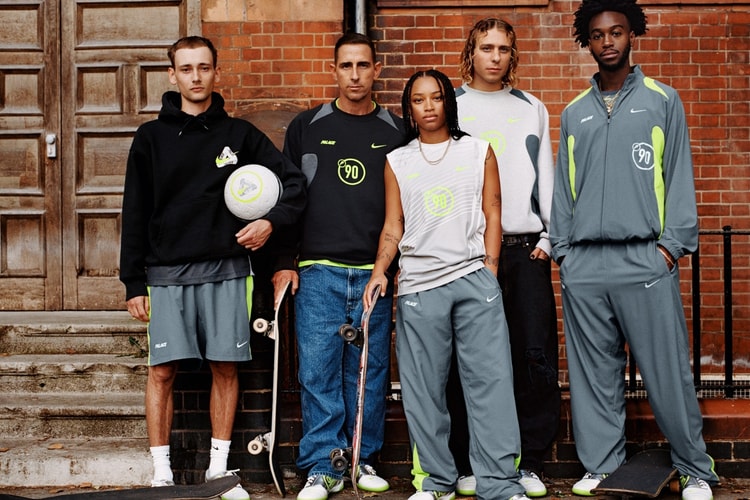 Palace e Nike resgatam os dias de glória do futebol dos anos 2000 com o novo drop P90