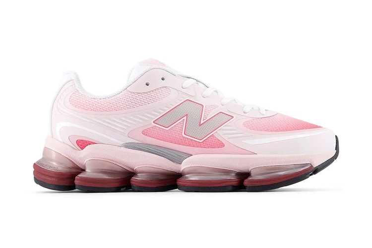 Visual oficial do New Balance ABZORB 2000 “Rose Sugar”