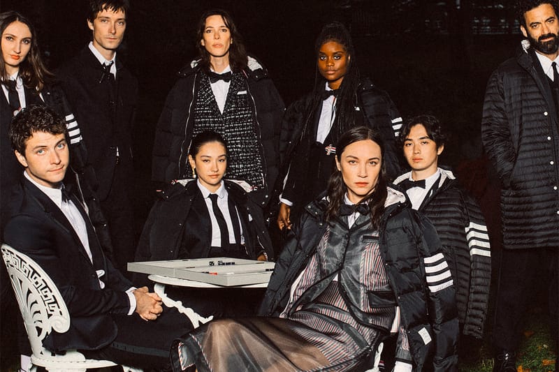 A coleção High Winter 2025 de Thom Browne captura um dia no Hudson Valley