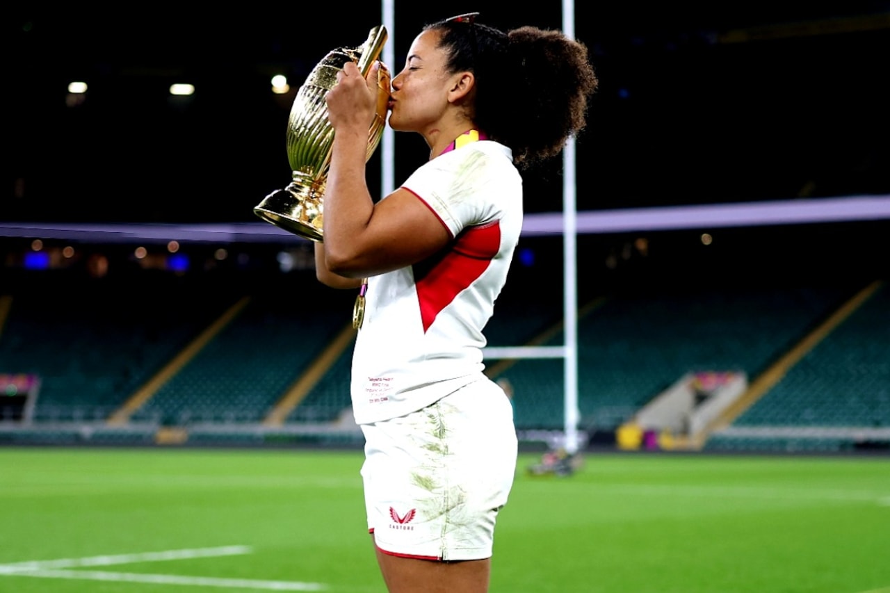 Campeã da Rugby World Cup Tatyana Heard fala das mulheres que a moldaram