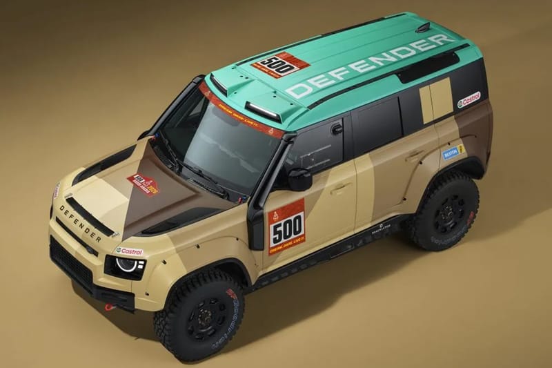 Land Rover revela o poderoso Dakar Rally Defender