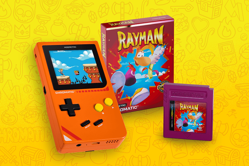 Rayman está de volta no portátil Chromatic: ModRetro lança edição de 30 anos