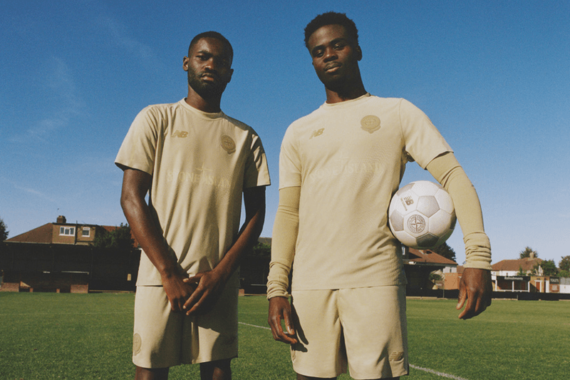 Stone Island e New Balance lançam a nova chuteira Furon V8 e Football Kit completo