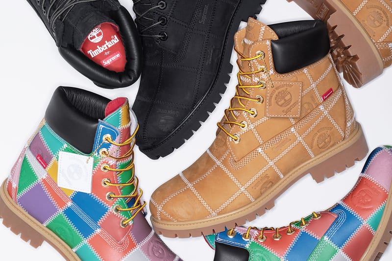 Supreme x Timberland: collab de outono 2025 na bota 6-Inch Premium Waterproof