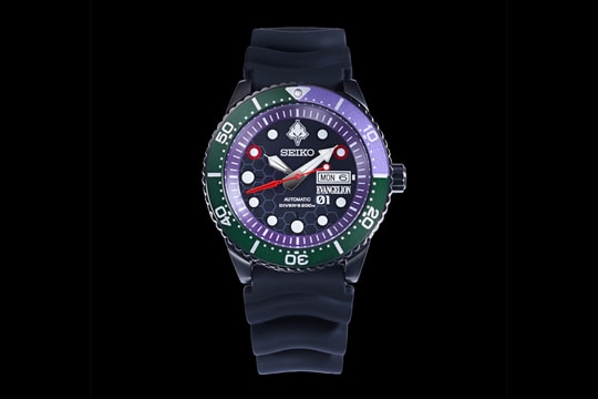 Seiko leva a alma do ‘Evangelion’ Unit-01 para um relógio de mergulho em edição limitada