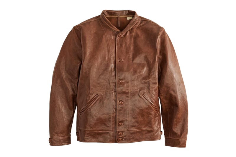 Levi's Vintage Clothing recria fielmente a icônica jaqueta de couro de Albert Einstein