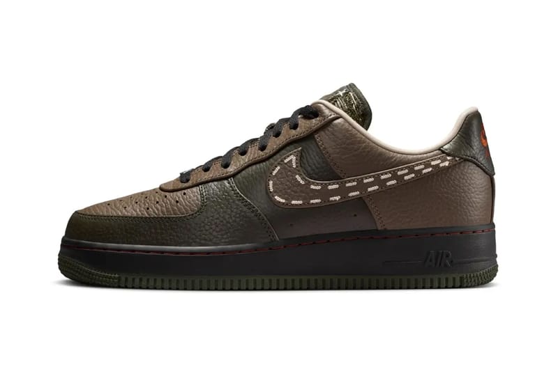 Primeiras imagens oficiais do Nike Air Force 1 Low "Sequoia/Dark Hazel"