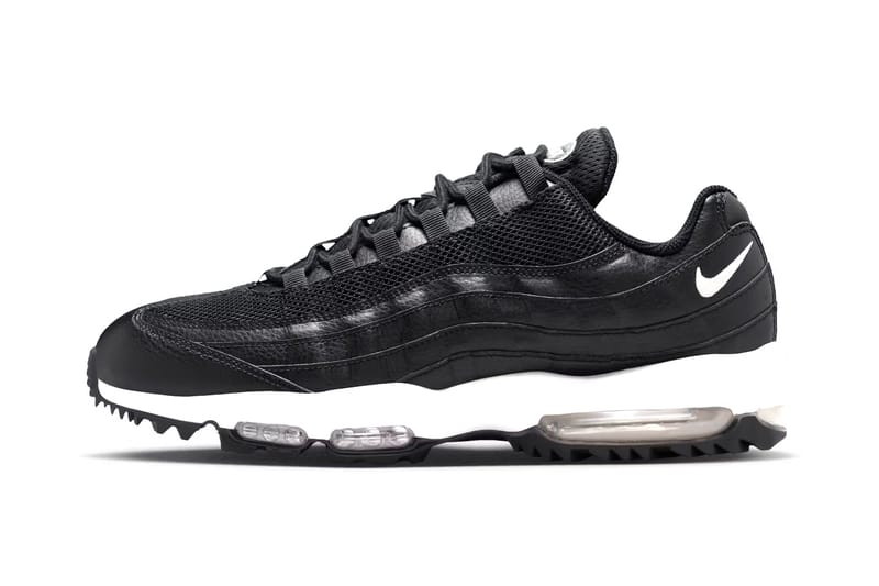 Primeiras imagens oficiais do Nike Air Max 95 Golf "Black/White"