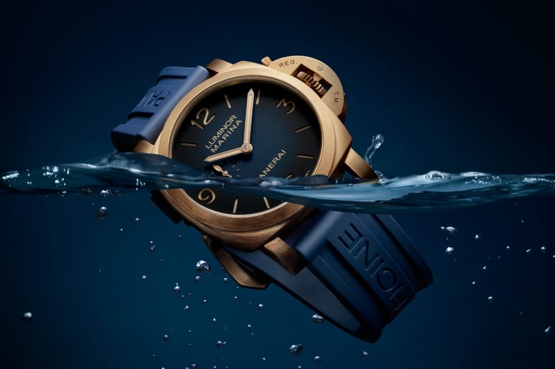 Panerai lança seu primeiro Luminor Marina em bronze