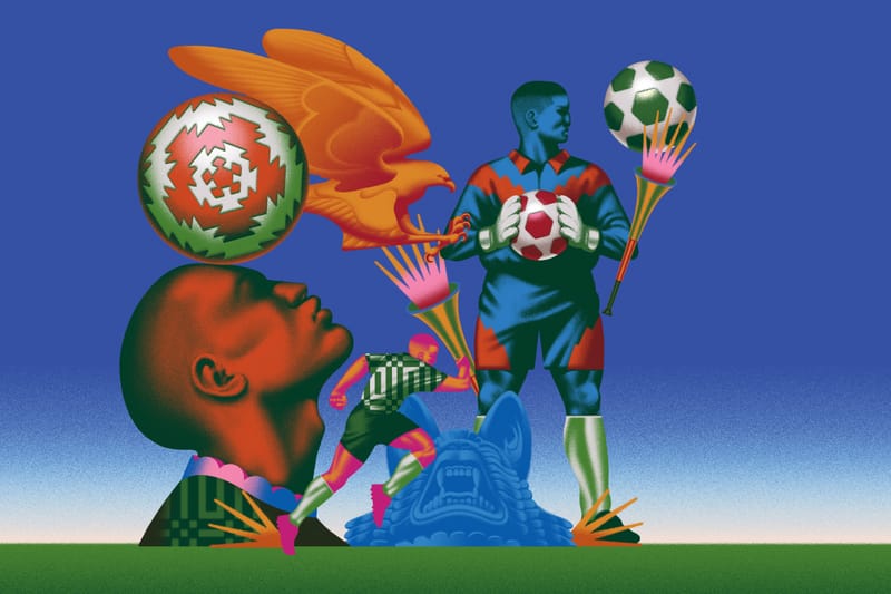 Coleção de Arte de Estreia da Visa entra em campo com a FIFA