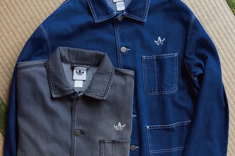adidas Originals reinventa o heritage com jaquetas denim coverall SS26