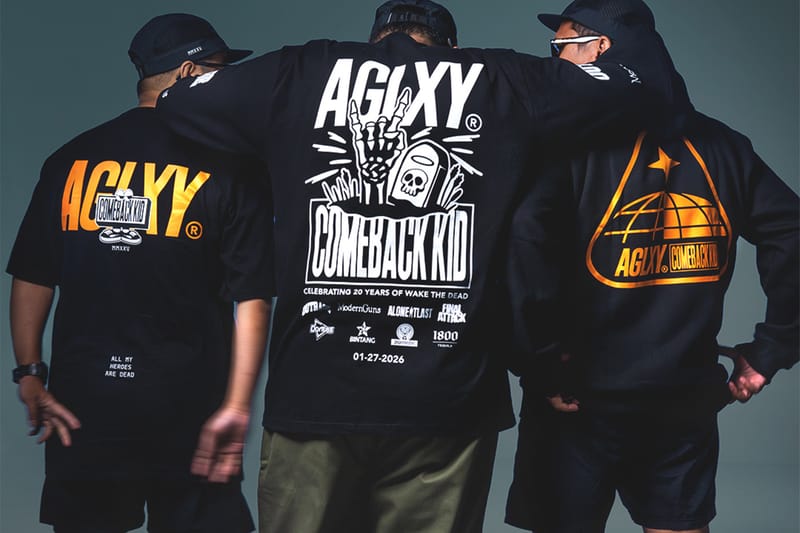 AGLXY celebra o legado do Comeback Kid em nova capsule collection