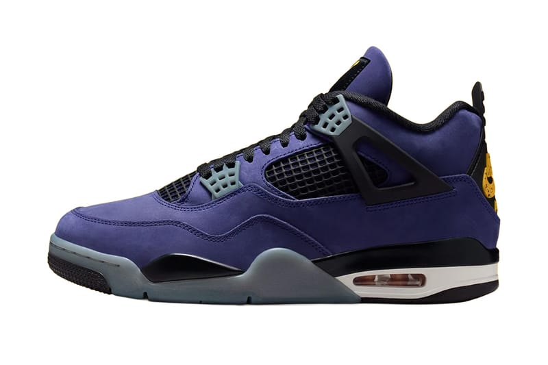 Imagens oficiais do Air Jordan 4 "Lakeshow"