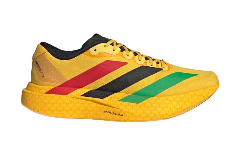 adidas homenageia Bob Marley com o Adizero Evo SL em cores da Jamaica