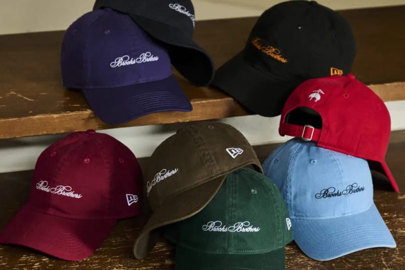 Brooks Brothers e New Era conectam esporte americano e estilo Ivy League em coleção limitada de bonés