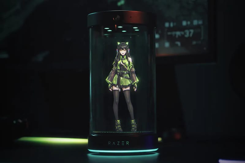 Razer anuncia Project AVA: o companheiro de mesa de IA com holograma 3D