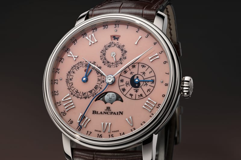 Relógio Blancpain Villeret Calendrier Chinois Traditionnel 2026 celebra o Ano do Cavalo de Fogo