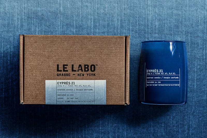 Le Labo celebra a arte japonesa com a vela CYPRÈS 21 Indigo Classic