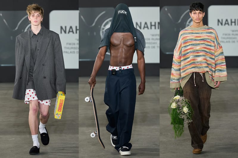 NAHMIAS FW26: moda masculina 2026 leva o cool da Califórnia de volta a Paris