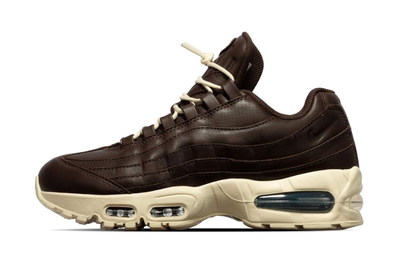 Primeiras imagens do Nike Air Max 95 “Baroque Brown/Coconut Milk”