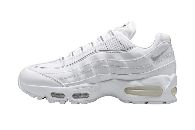 Nike Air Max 95 Big Bubble surge em um brilhante colorway “White Reflective”