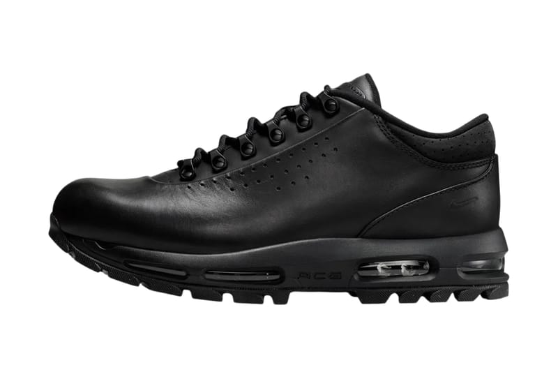 Primeiras imagens oficiais do Nike Air Max Goadome Low "Black"