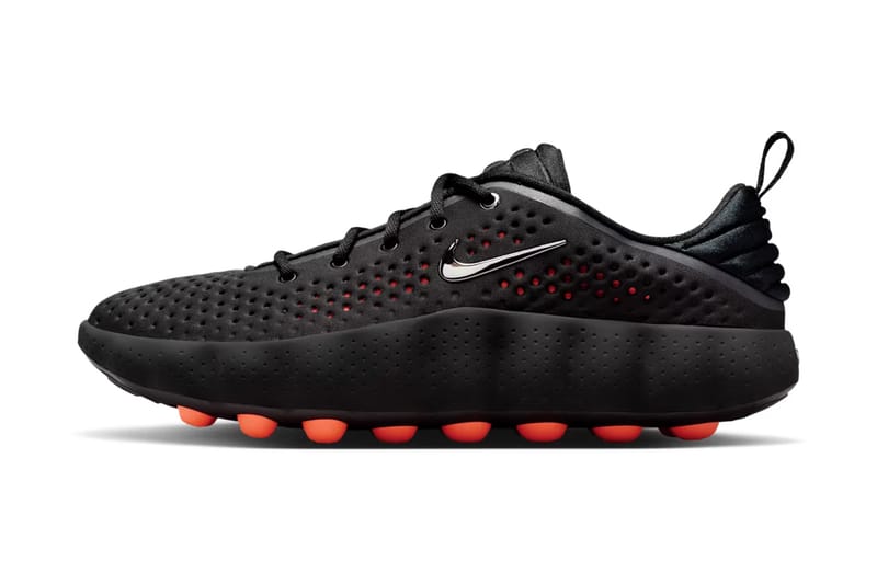 Nike expande a linha Mind 002 com um visual elegante em “Black/Hyper Crimson”