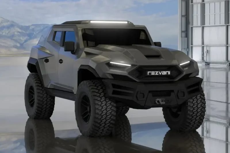 Rezvani Tank 2026: SUV blindado de 1.000 cv pronto até para o apocalipse