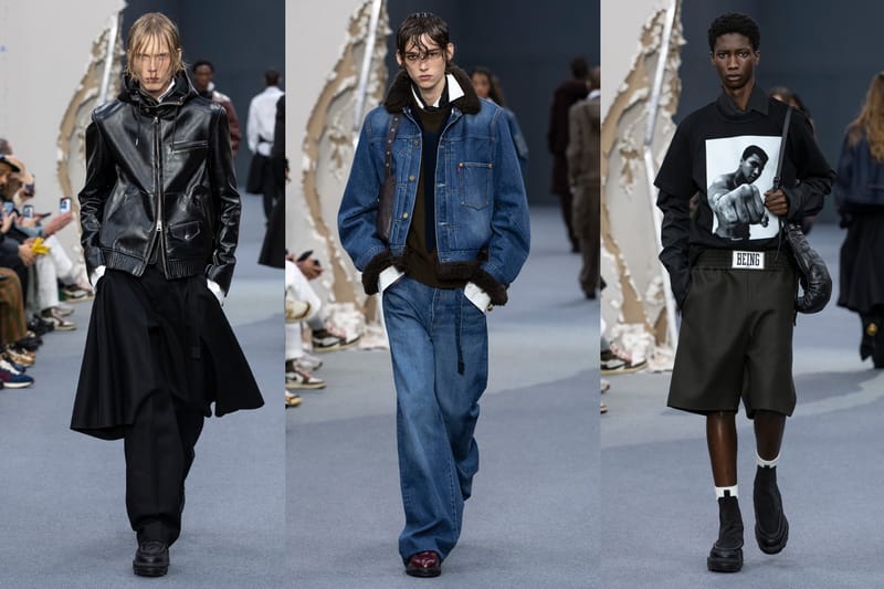 sacai FW26: liberdade total na passarela ao destruir regras de estilo