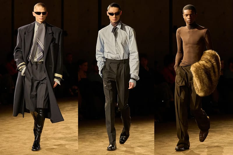 A elegância liminar de Anthony Vaccarello para o menswear Winter 2026 da Saint Laurent