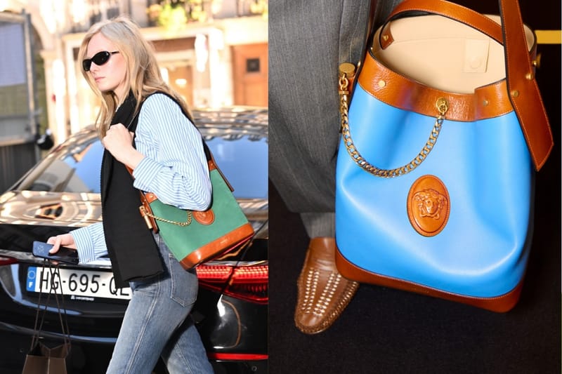 Nova bolsa Pivot da Versace faz estreia oficial