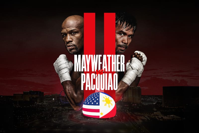 Revanche Mayweather x Pacquiao é confirmada para setembro na Sphere, com transmissão pela Netflix