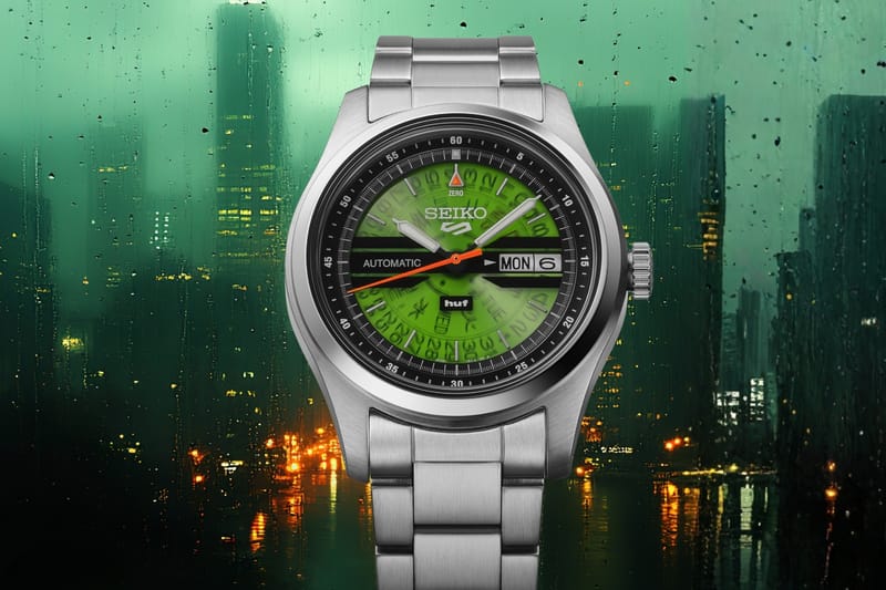 Seiko se une à HUF pela segunda vez em um relógio Seiko 5 Sports de edição limitada