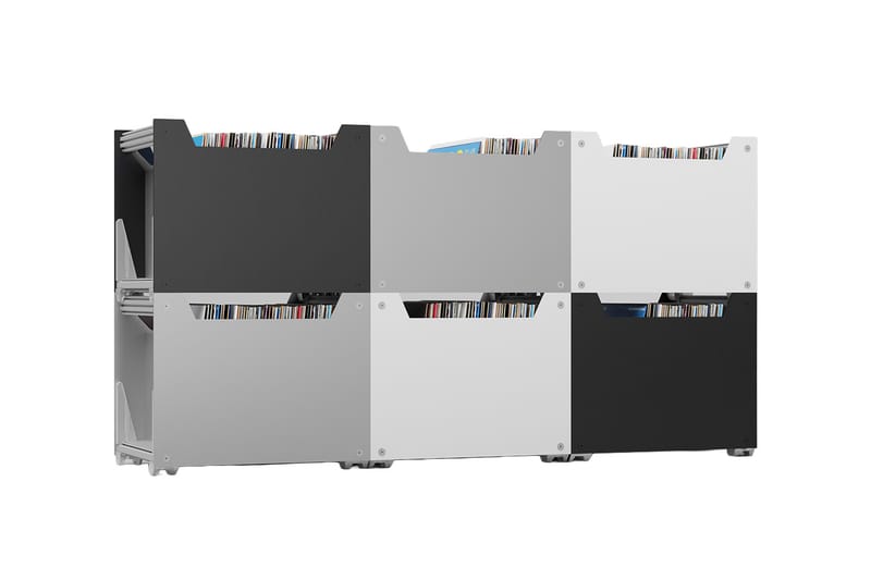 Can Record Crate da Toneoptic reinventa o jeito de guardar vinil