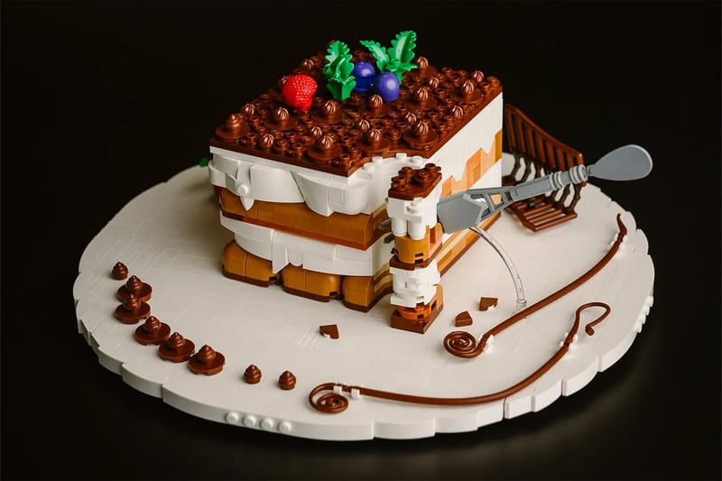 Conceito de tiramisu em LEGO chega em versão superdetalhada para fãs de montagens