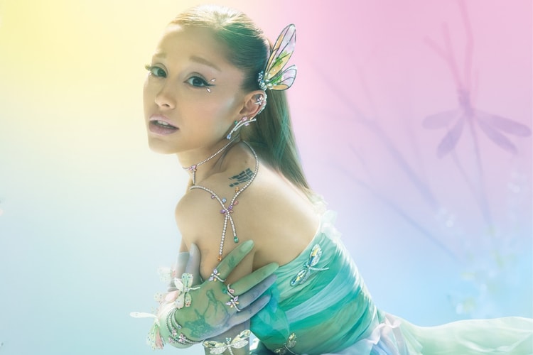 Ariana Grande nos leva para seu jardim em nova coleção da Swarovski