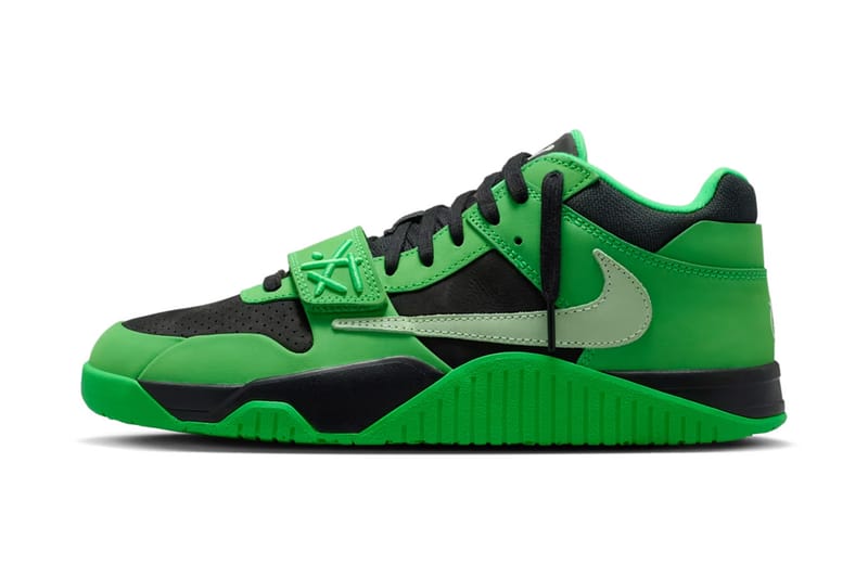 Travis Scott x Jordan CJ1 T-Rexx “Green Spark” ganha data oficial de lançamento