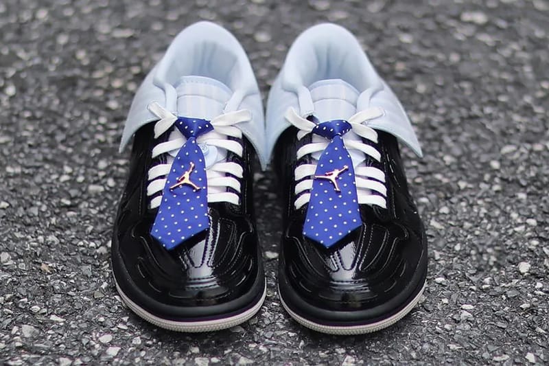 Primeiro olhar no Air Jordan 1 Low MM V3 “Suit & Tie”