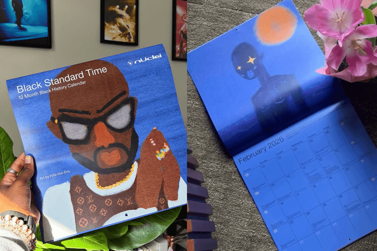 O calendário que coloca a cultura negra em movimento