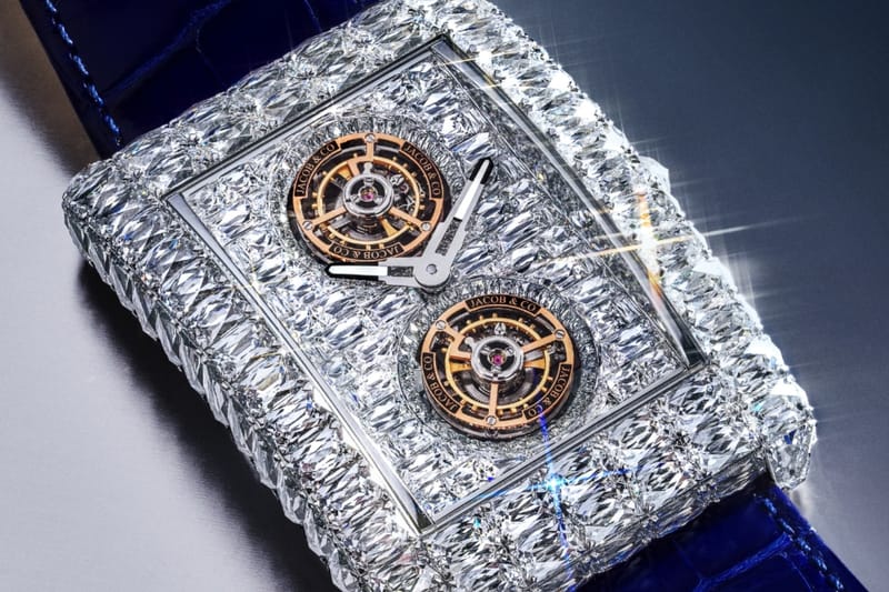 Jacob & Co. exibe nova patente com o relógio Billionaire Double Tourbillon Angel Cut